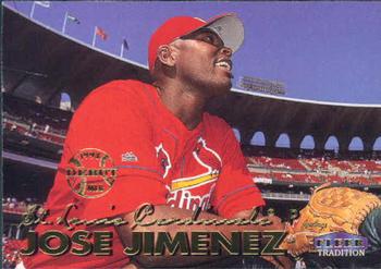 1999 Fleer Tradition #427 Jose Jimenez Front