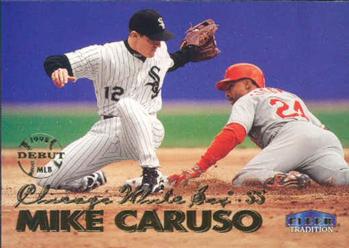 1999 Fleer Tradition #53 Mike Caruso Front