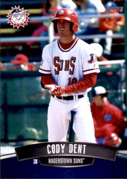 2016 Choice Hagerstown Suns #05 Cody Dent Front