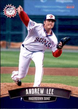 2016 Choice Hagerstown Suns #11 Andrew Lee Front
