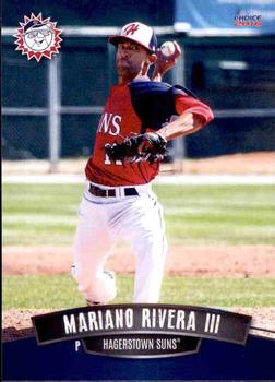 2016 Choice Hagerstown Suns #19 Mariano Rivera III Front