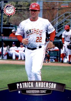 2016 Choice Hagerstown Suns #29 Patrick Anderson Front