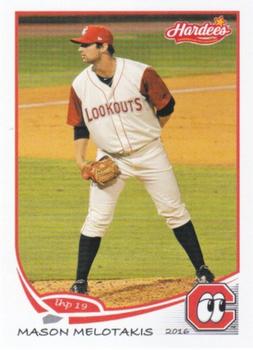 2016 Grandstand Chattanooga Lookouts #NNO Mason Melotakis Front