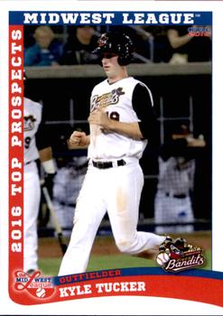 2016 Choice Midwest League Top Prospects #25 Kyle Tucker Front