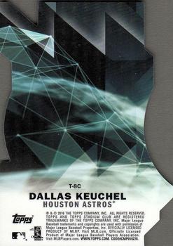 2016 Stadium Club - Triumvirates Luminous #T-8C Dallas Keuchel Back