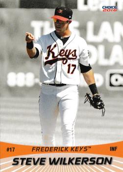 2016 Choice Frederick Keys #23 Stephen Wilkerson Front
