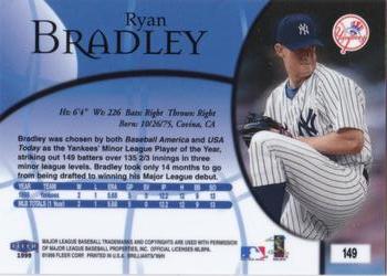 1999 Fleer Brilliants #149 Ryan Bradley Back