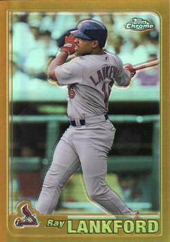 2001 Topps Chrome - Retrofractors #360 Ray Lankford  Front