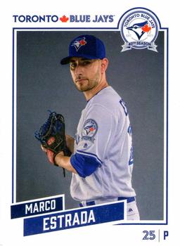 2016 Toronto Blue Jays Fire Safety #NNO Marco Estrada Front