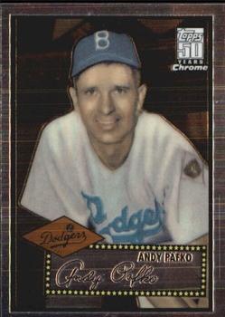 2001 Topps Chrome - Through the Years Reprints #4 Andy Pafko Front