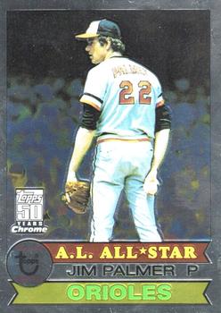 2001 Topps Chrome - Through the Years Reprints #28 Jim Palmer Front