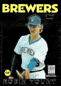 2001 Topps Chrome - Through the Years Reprints #40 Robin Yount Front