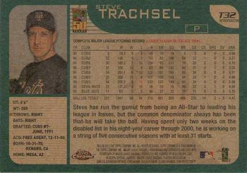 2001 Topps Traded & Rookies - Chrome Retrofractors #T32 Steve Trachsel Back
