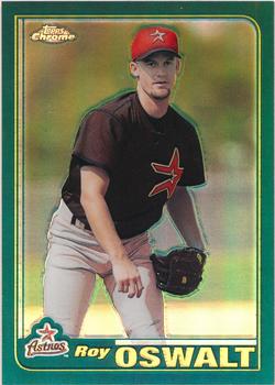 2001 Topps Traded & Rookies - Chrome Retrofractors #T75 Roy Oswalt Front