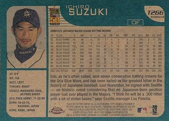2001 Topps Traded & Rookies - [Base] - Chrome #T99 - Ichiro Suzuki