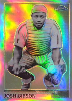 2001 Topps Chrome - What Could Have Been Refractors #WCB1 Josh Gibson  Front
