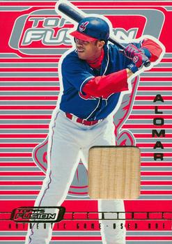 2001 Topps Fusion - Feature Relics #F12 Roberto Alomar Front