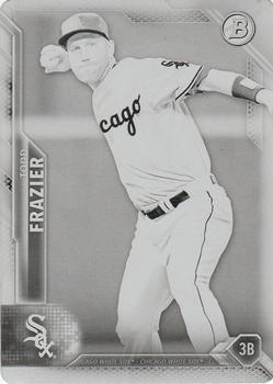 2016 Bowman - Printing Plates Black #102 Todd Frazier Front