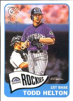 2001 Topps Gallery - Heritage #GH1 Todd Helton  Front