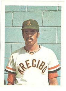 1972 Puerto Rican Winter League Stickers #43 Mike Jackson Front