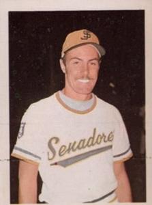 1972 Puerto Rican Winter League Stickers #162 Brent Strom Front