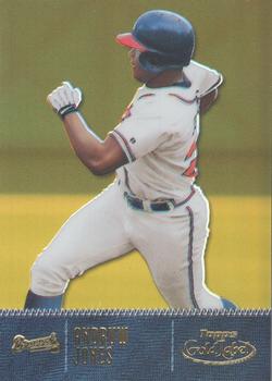 2001 Topps Gold Label - Class 1 Gold #6 Andruw Jones  Front