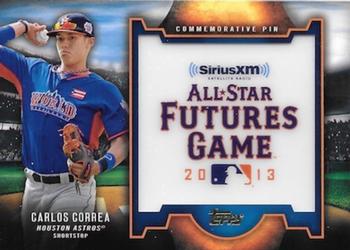 2016 Topps - SiriusXM All-Star Futures Game Commemorative Pins #FGP-CC Carlos Correa Front