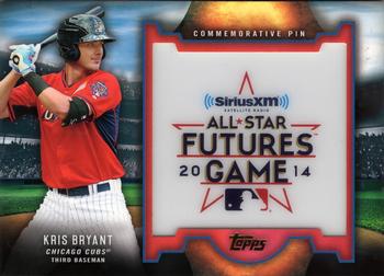 2016 Topps - SiriusXM All-Star Futures Game Commemorative Pins #FGP-KB Kris Bryant Front