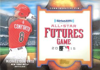 2016 Topps - SiriusXM All-Star Futures Game Commemorative Pins #FGP-MC Michael Conforto Front