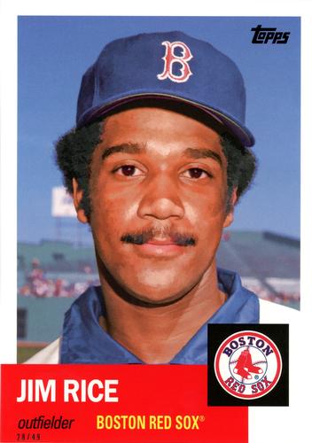 2016 Topps Archives 5x7 #35 Jim Rice Front