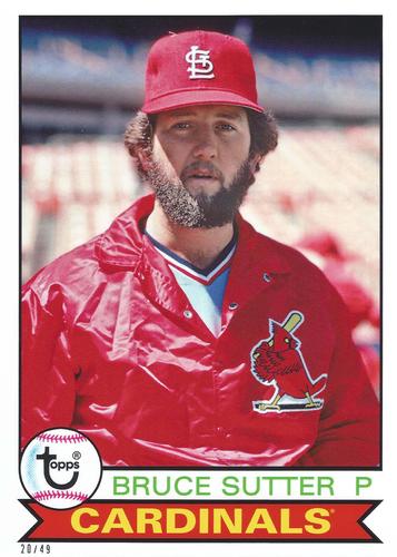 2016 Topps Archives 5x7 #177 Bruce Sutter Front