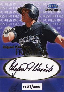 1999 Fleer Mystique - Fresh Ink #NNO Edgard Clemente Front