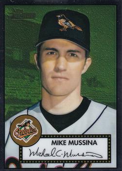 2001 Topps Heritage - Chrome #CP11 Mike Mussina  Front