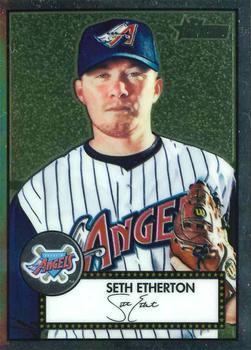 2001 Topps Heritage - Chrome #CP15 Seth Etherton  Front