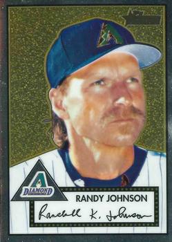 2001 Topps Heritage - Chrome #CP61 Randy Johnson  Front
