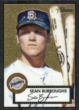 2001 Topps Heritage - Chrome #CP85 Sean Burroughs  Front