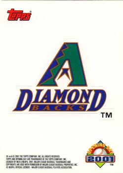 2001 Topps Opening Day - Stickers #NNO Arizona Diamondbacks  Front