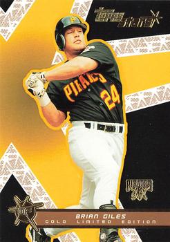 2001 Topps Stars - Gold #46 Brian Giles  Front