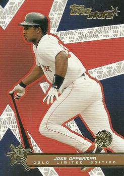 2001 Topps Stars - Gold #82 Jose Offerman  Front