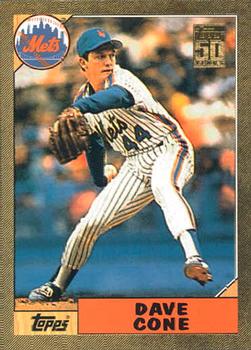 2001 Topps Traded & Rookies - Gold #T122 David Cone Front