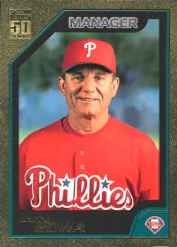 2001 Topps Traded & Rookies - Gold #T146 Larry Bowa Front