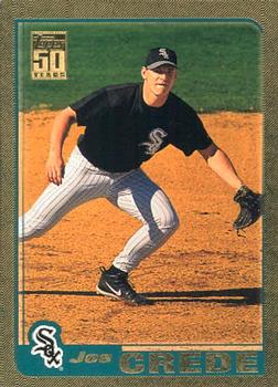 2001 Topps Traded & Rookies - Gold #T160 Joe Crede Front