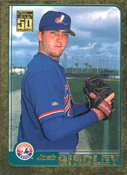 2001 Topps Traded & Rookies - Gold #T169 Josh Girdley Front