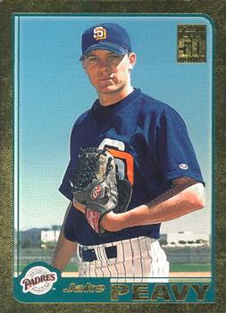 2001 Topps Traded & Rookies - Gold #T175 Jake Peavy Front