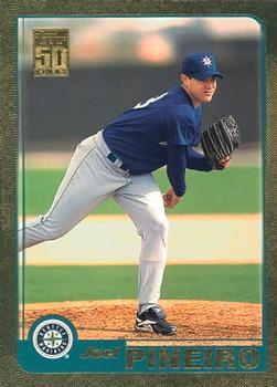 2001 Topps Traded & Rookies - Gold #T203 Joel Pineiro Front