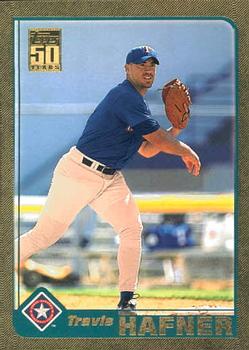 2001 Topps Traded & Rookies - Gold #T210 Travis Hafner Front