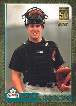 2001 Topps Traded & Rookies - Gold #T216 John Buck Front