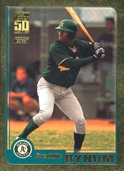 2001 Topps Traded & Rookies - Gold #T217 Freddie Bynum Front