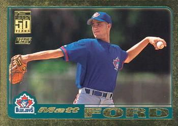 2001 Topps Traded & Rookies - Gold #T222 Matt Ford Front