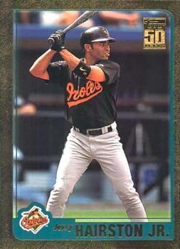 2001 Topps Traded & Rookies - Gold #T70 Jerry Hairston Jr. Front